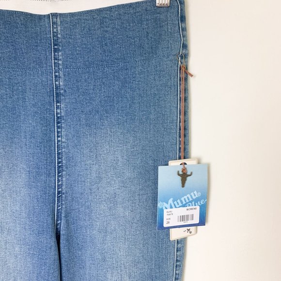 Show Me Your Mumu Two Tone Berkeley Bells Jeans 26 - Picture 3 of 9